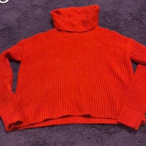 Red/orange sweater